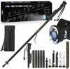 ZAP Hike 'n Strike 18-in-1 Tactical Walking Stick with Detachable Stun Device & Integrated Flashlight